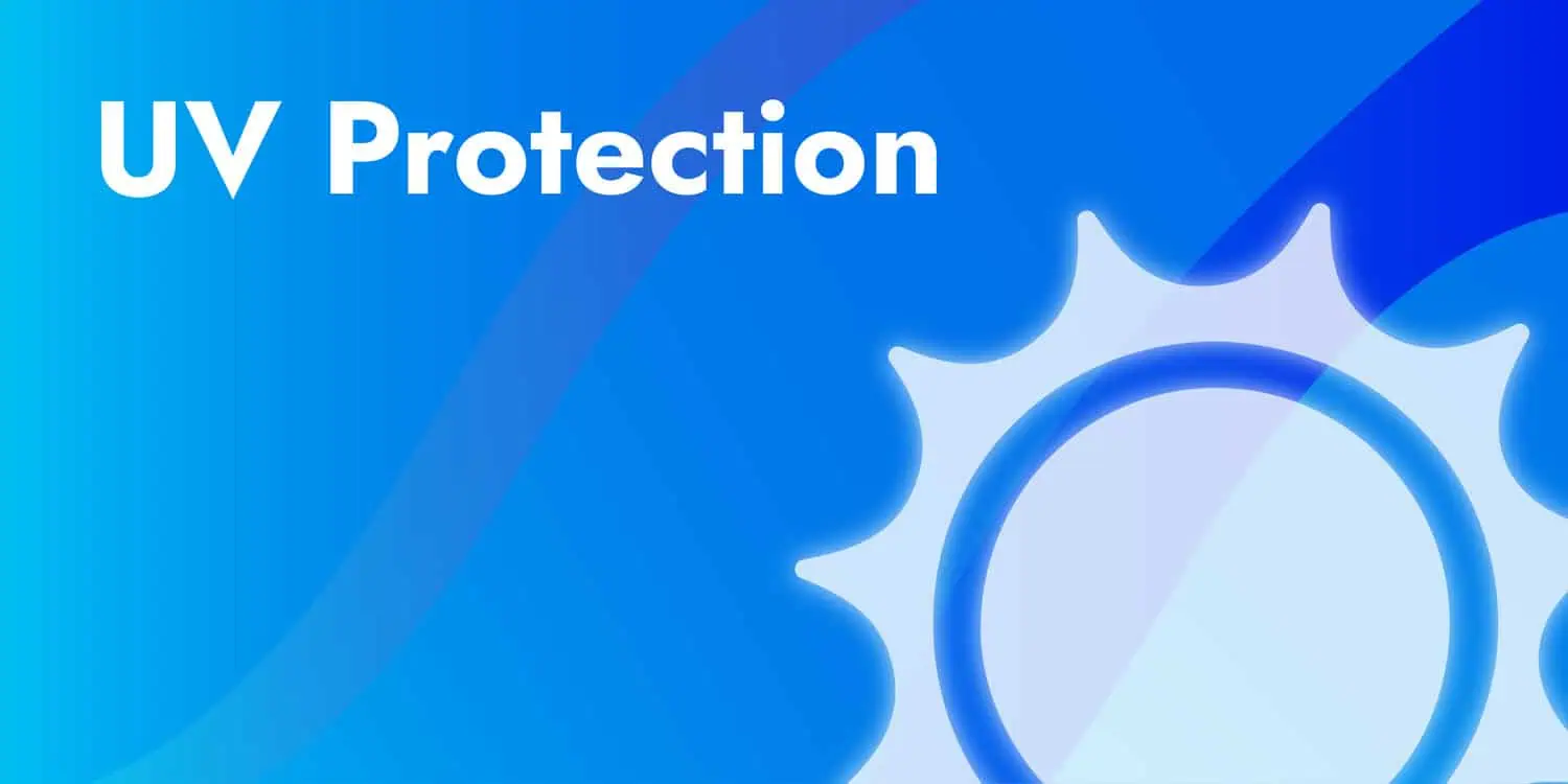 App banner uv protection