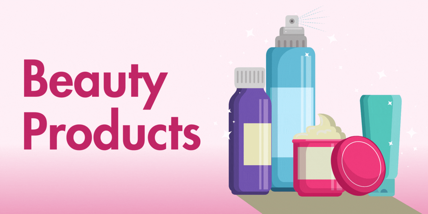 App gif banner beauty products